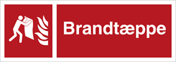 Brandtæppe - Plast - 140 x 420 mm