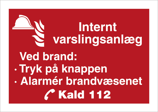 H 463 Internt varslingsanlæg