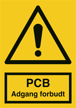 PCB adgang forbudt