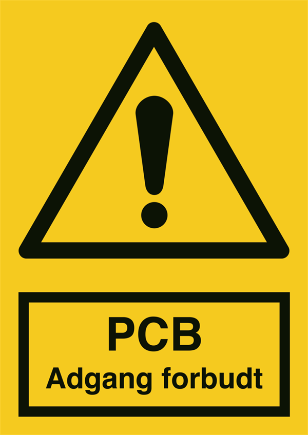 PCB adgang forbudt