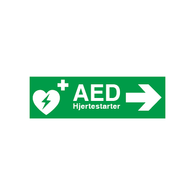AED Hjertestarter højre