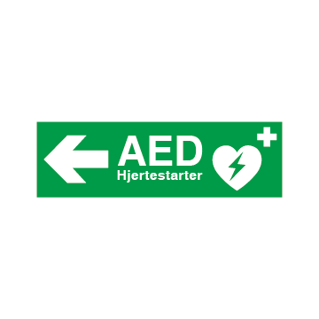 AED Hjertestarter Venstre