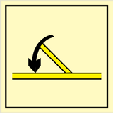 B class fire door self closing