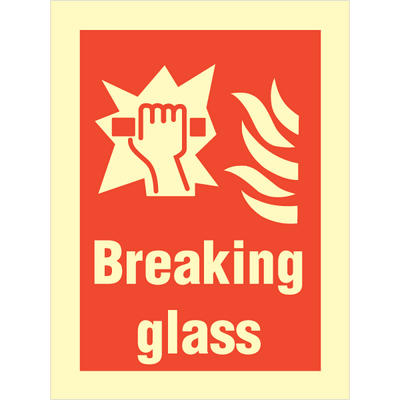 Breaking glass