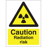 Caution Radiation risk