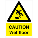 Caution Wet floor