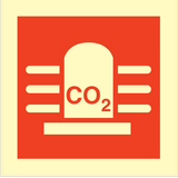 CO2 with rotating light