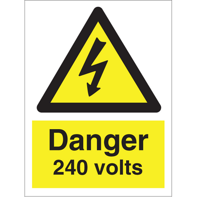 Danger 240 Volts