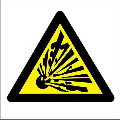 Danger explosion risk