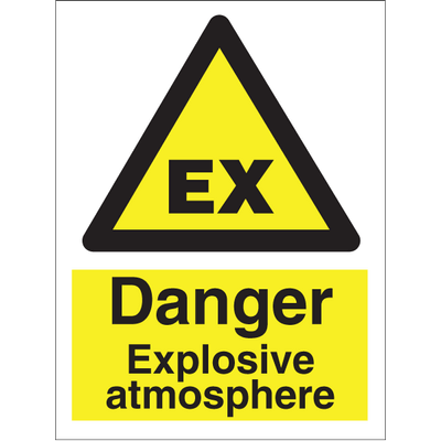 Danger Explosive atmosphere