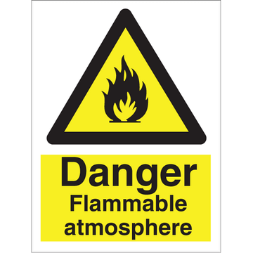 Danger Flammable atmosphere