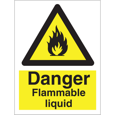 Danger Flammable liquid