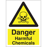 Danger Harmful Chemicals