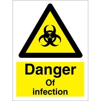 Danger of infection