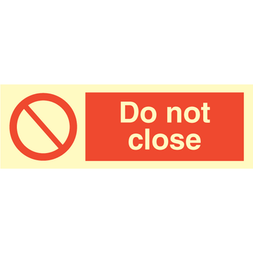 Do not close