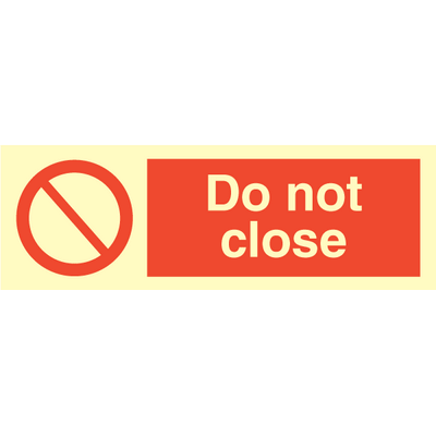 Do not close