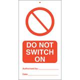 Do not switch on (pk. á 10 stk.)