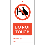 Do not touch (pk. á 10 stk.)
