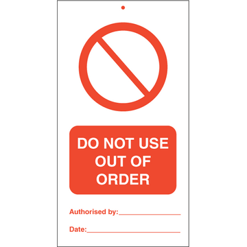 Do not use out of order