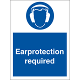 Earprotection required