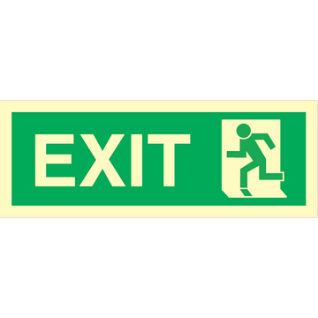 Exit left