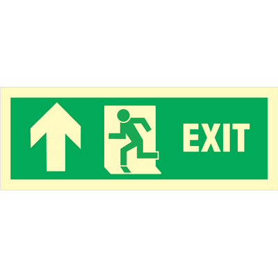 Exit left arrow up