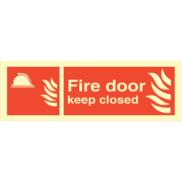 Fire door keep closed