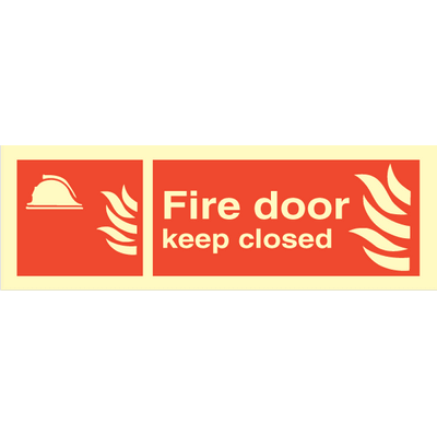 Fire door keep closed