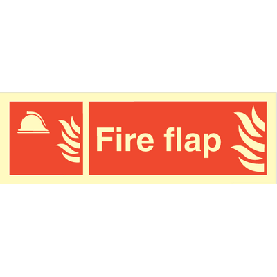 Fire flap