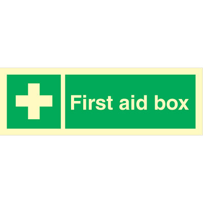 First aid box