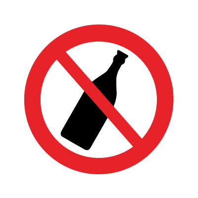 F 168 Flasker forbudt