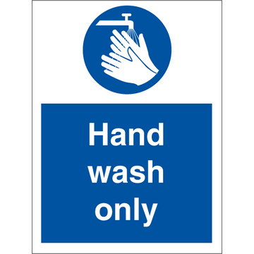 Hand wash only