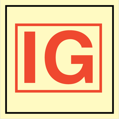 Inert gas installation
