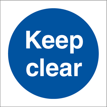 Keep clear