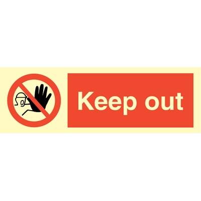 Keep out