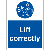 Lift correctly