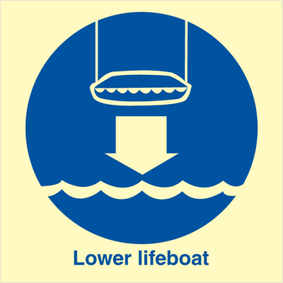 Lower lifeboat