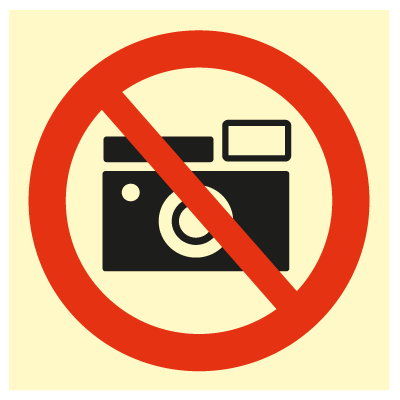 No photography