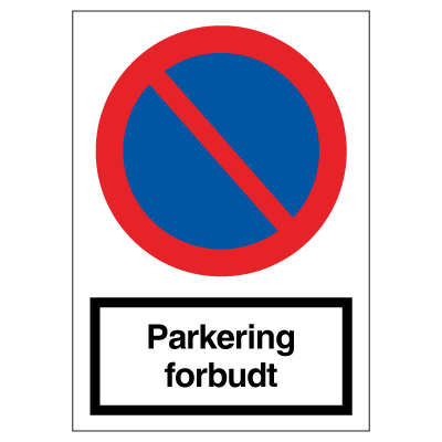 F 118 Parkering forbudt