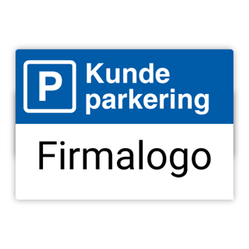 400.556 Kundeparkering. Firmalogo