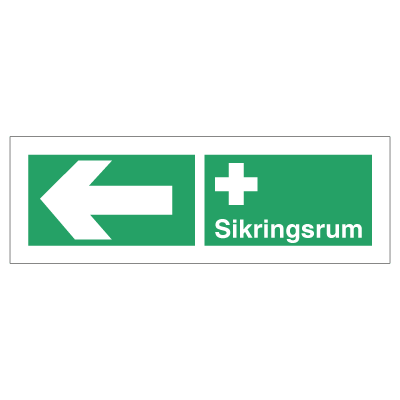 H 443 Sikringsrum venstre