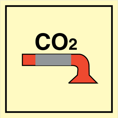 Space protected by CO2