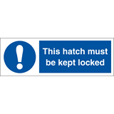 This hatch must be