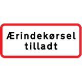 UC 20,2 Ærindekørsel tilladt