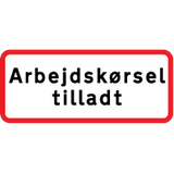 UC 20,8 Arbejdskørsel tilladt