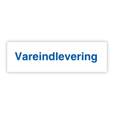 400.515 Vareindlevering