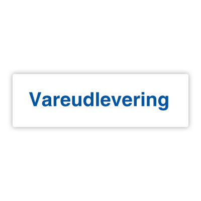 400.520 Vareudlevering