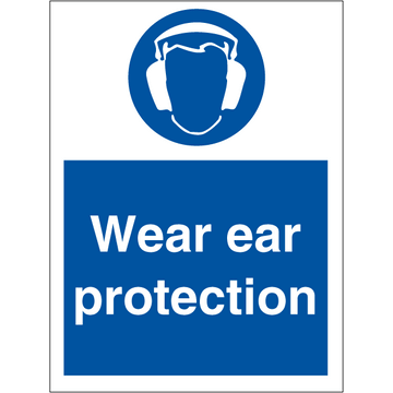 Wear ear protection