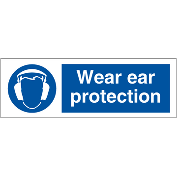 Wear ear protection