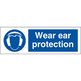 Wear ear protection